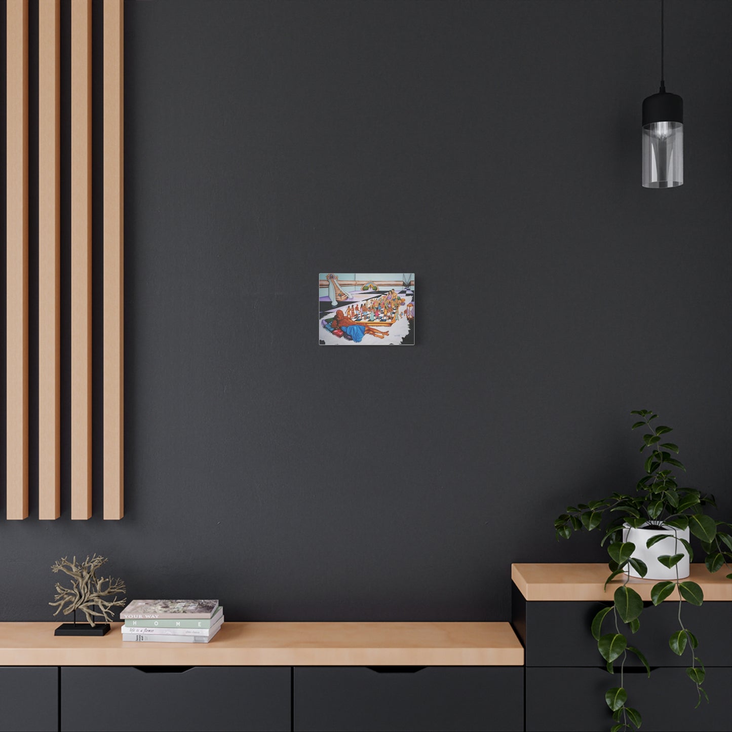 The Hue Man Chess Game: Awaken & Unite - Cultural Art Print