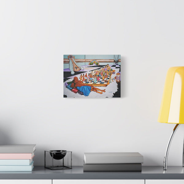 The Hue Man Chess Game: Awaken & Unite - Cultural Art Print