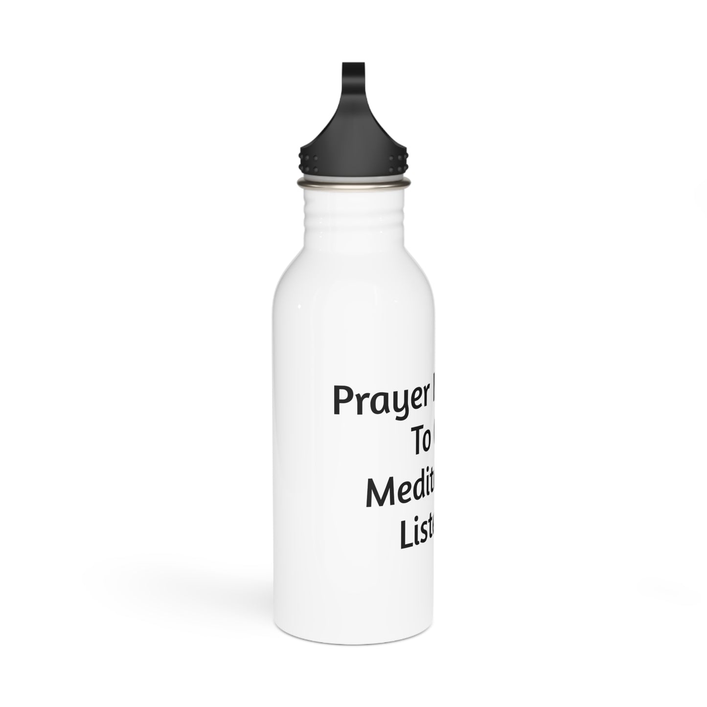 "Prayer & Meditation" Spiritual Water Bottle