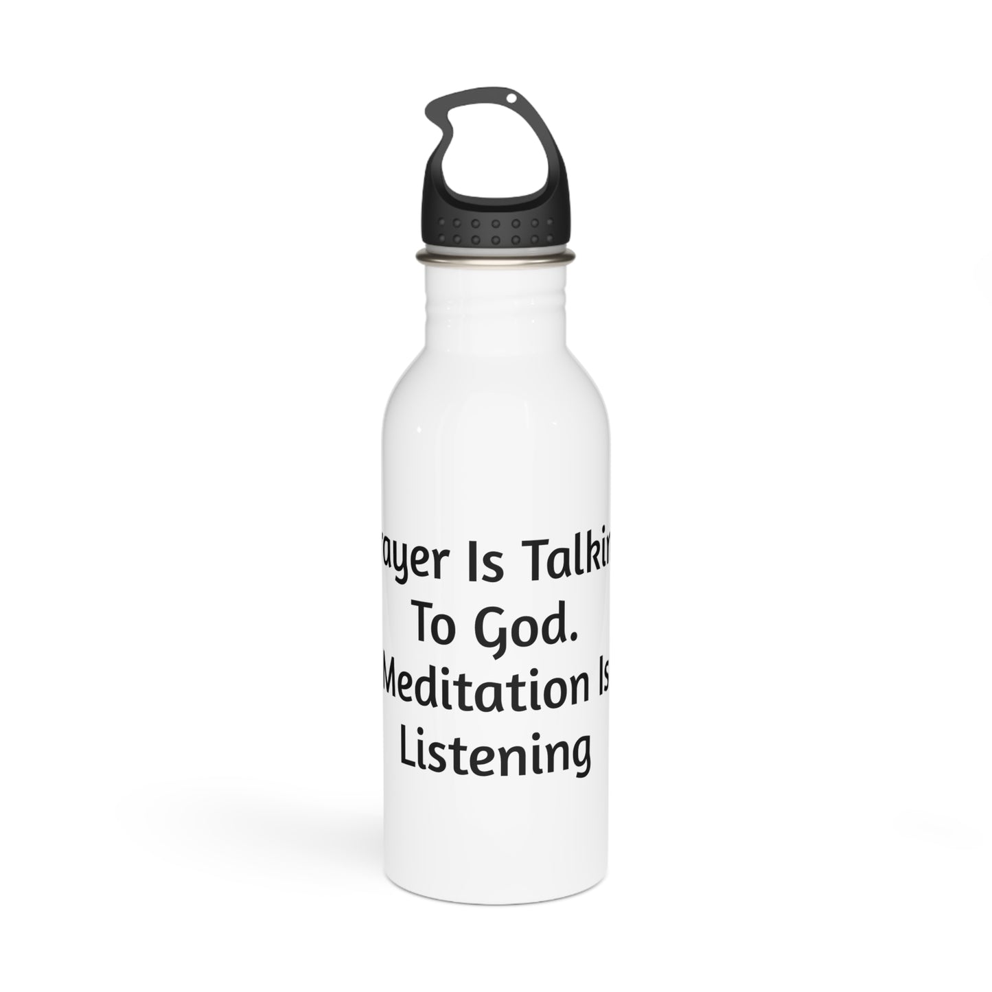 "Prayer & Meditation" Spiritual Water Bottle