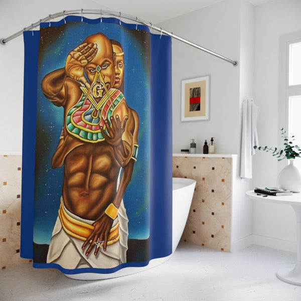 Mason & Eastern Star Legacy Shower Curtain - Fraternal Symbols of Light