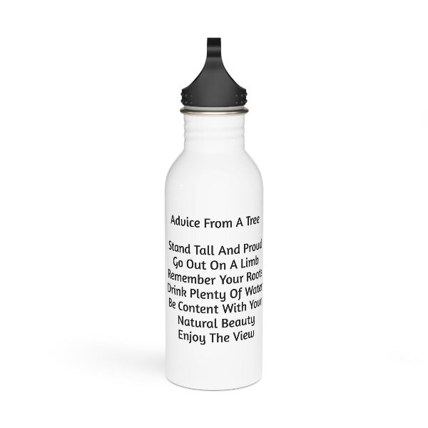"Advice From A Tree" Wisdom Water Bottle