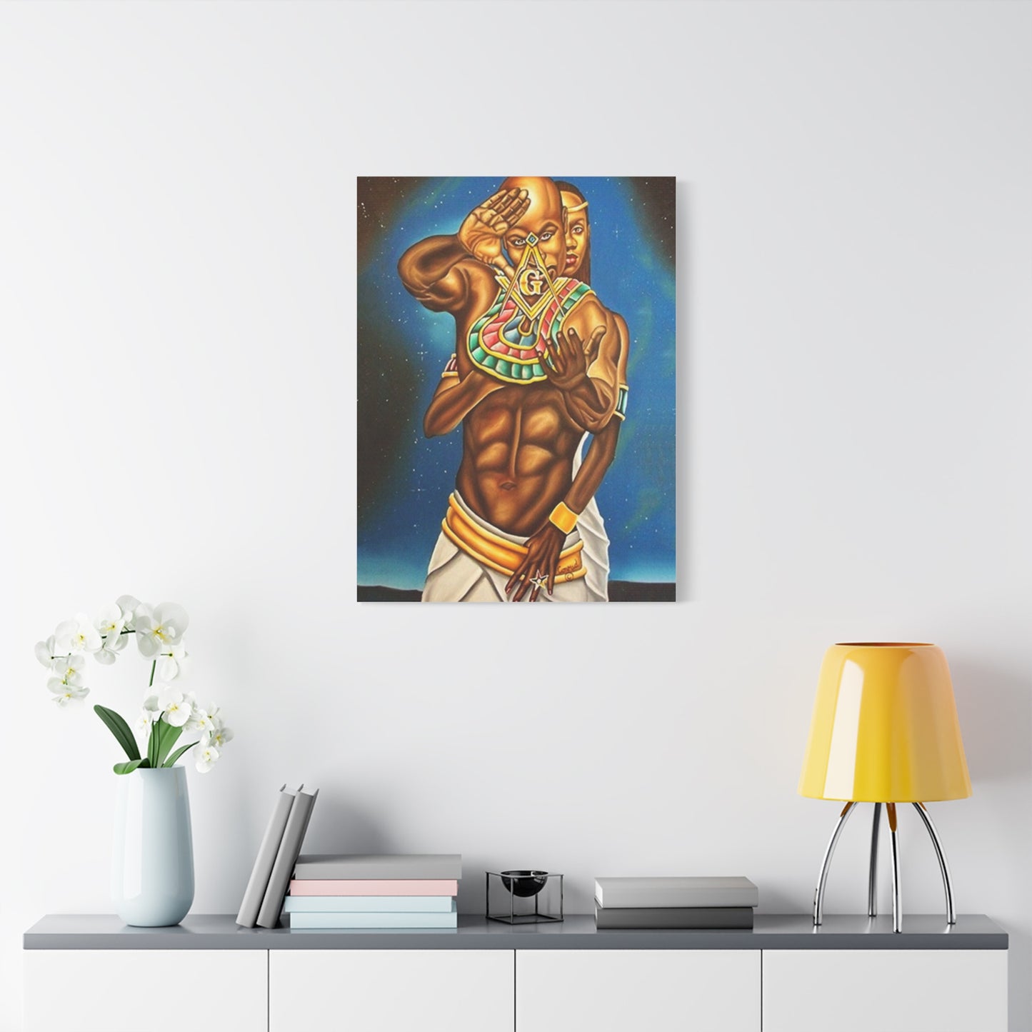 Sacred Brotherhood - Masonic Eastern Star Framed Print