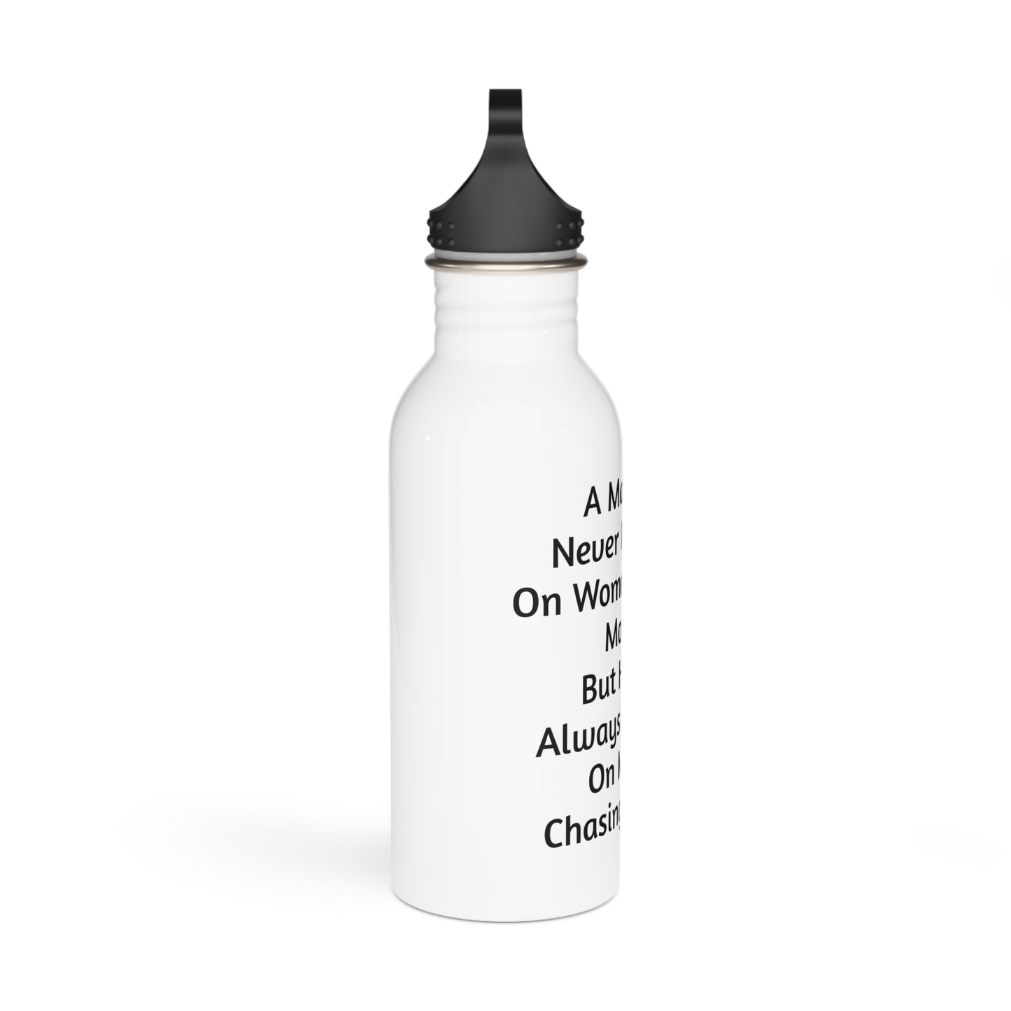 Focus On Wealth Motivational Water Bottle