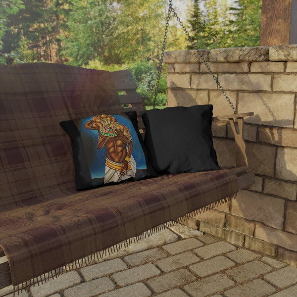 Mason & Eastern Star Throw Pillow - Square & Compass Symbol