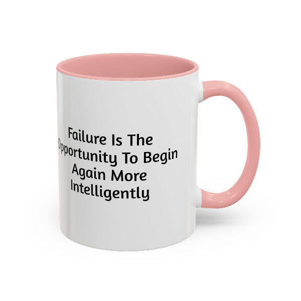 Daily Motivation Mug – Opportunity to Begin Again Coffee Mug