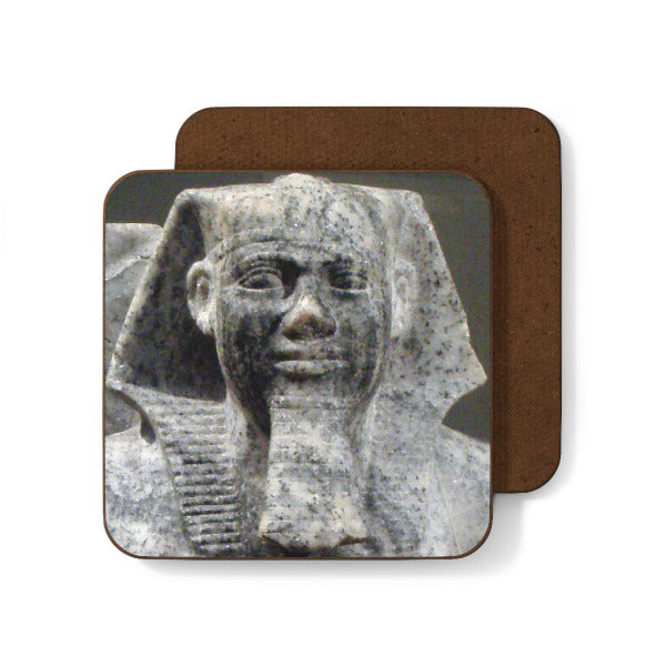 "Pharaoh Sahure Coaster: Ancient Egyptian King Drink Coaster"