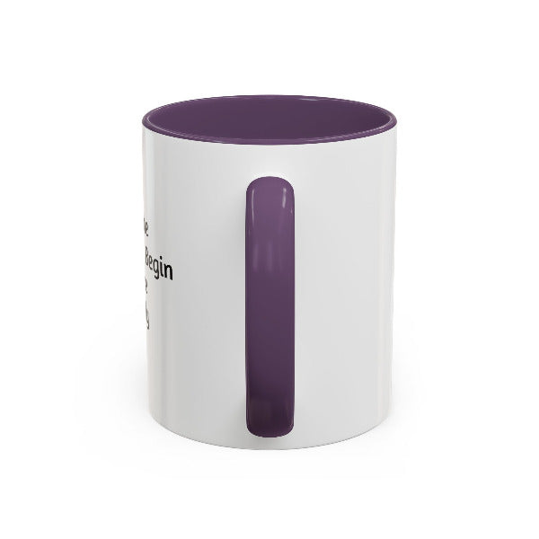 Daily Motivation Mug – Opportunity to Begin Again Coffee Mug