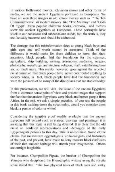 Ancient Egypt & The Myth Of The White Pharaohs - Ebook