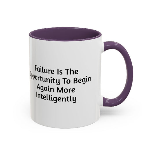 Daily Motivation Mug – Opportunity to Begin Again Coffee Mug