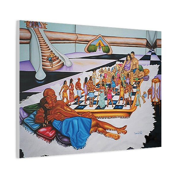 The Hue Man Chess Game": A Call to Unity