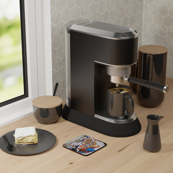 The Hue Man Chess Game Coaster