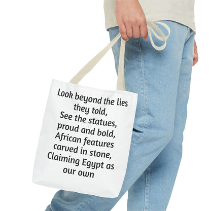 Ancient Egypt's African Truth Tote Bag