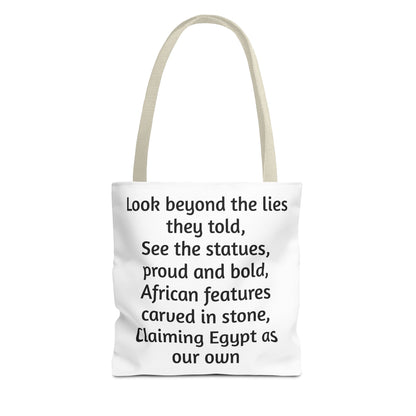 Ancient Egypt's African Truth Tote Bag