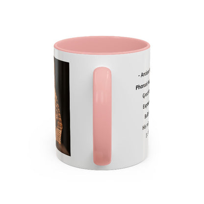 Pharaoh Amenhotep III Mug | Ancient Power. Kemet's Zenith | African Royalty & Legacy