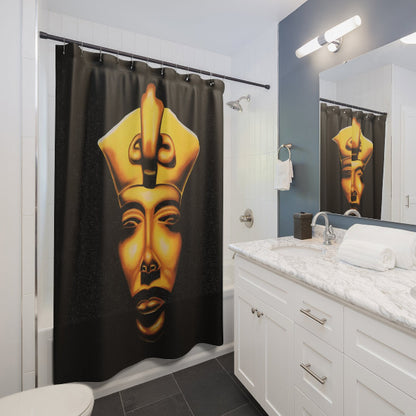 Pharaoh Akhenaten: Father of Monotheism Shower Curtain