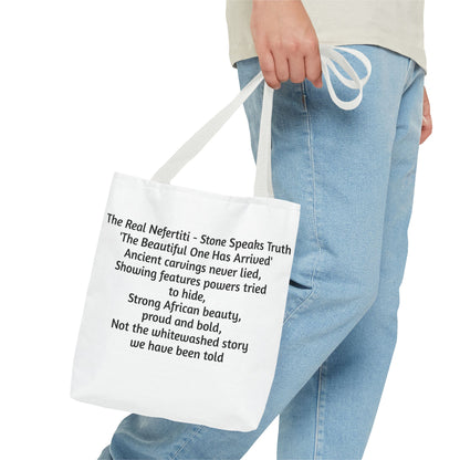 Queen Nefertiti Tote Bag
