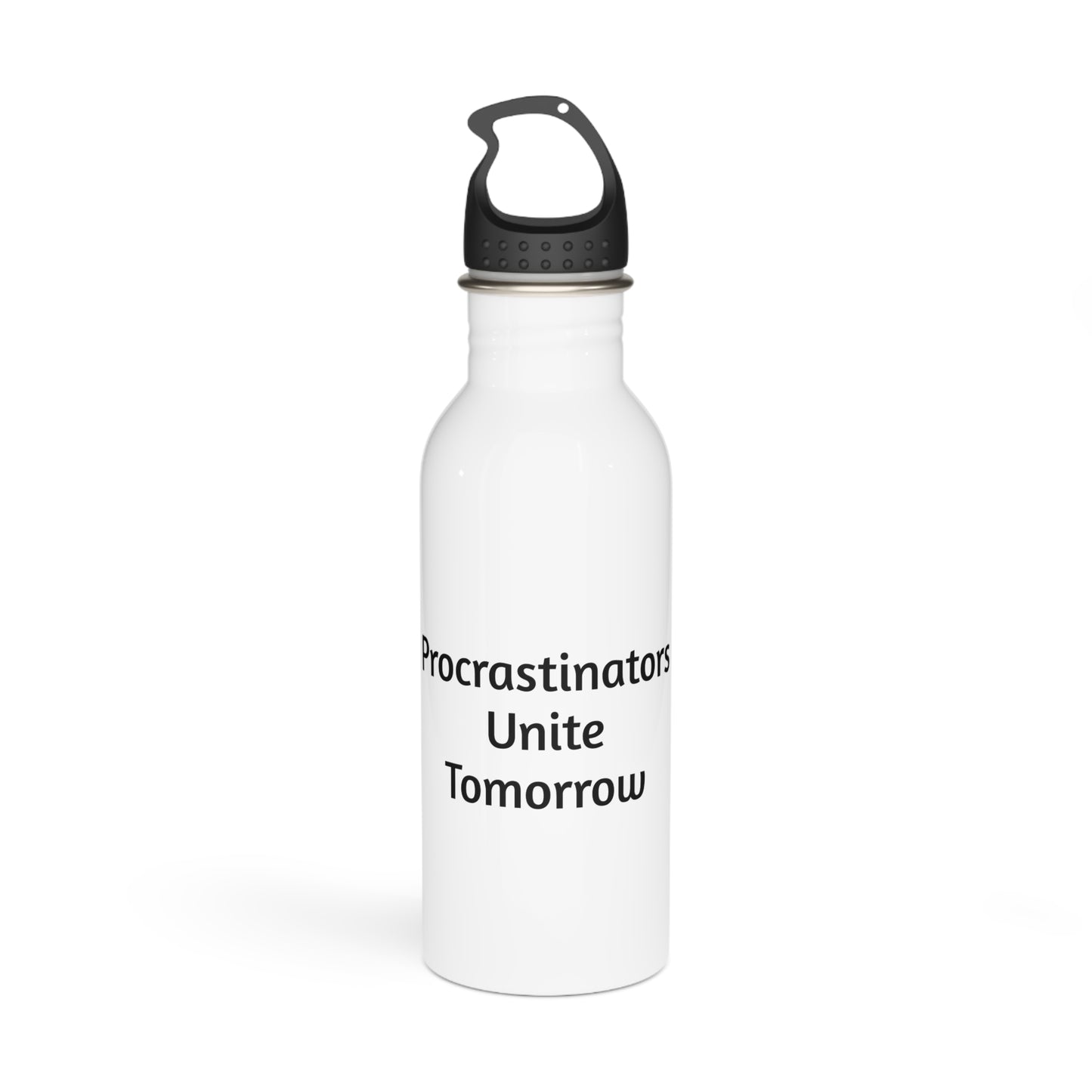 "Procrastinators Unite Tomorrow" Water Bottle