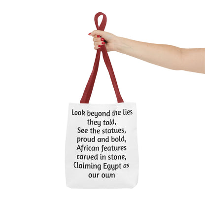 Ancient Egypt's African Truth Tote Bag