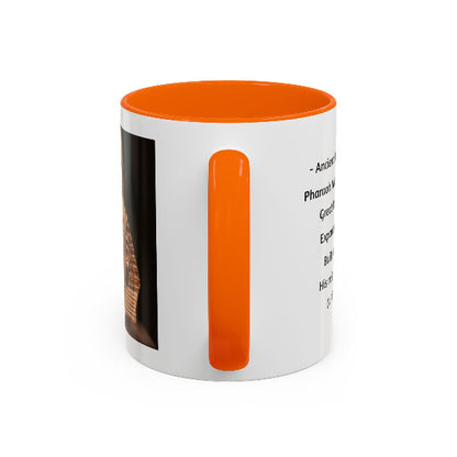 Pharaoh Amenhotep III Mug | Ancient Power. Kemet's Zenith | African Royalty & Legacy