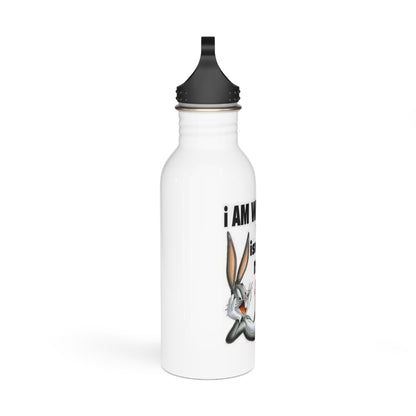 Bugs Bunny Water Bottle - Fun Stainless Steel Reusable Flask, Cartoon Gift for Kids and Adults, Summer Hydration