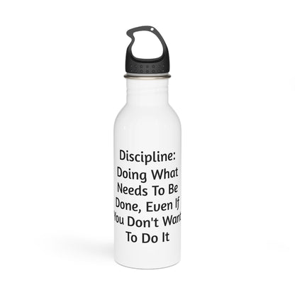 Master Self-Control Water Bottle