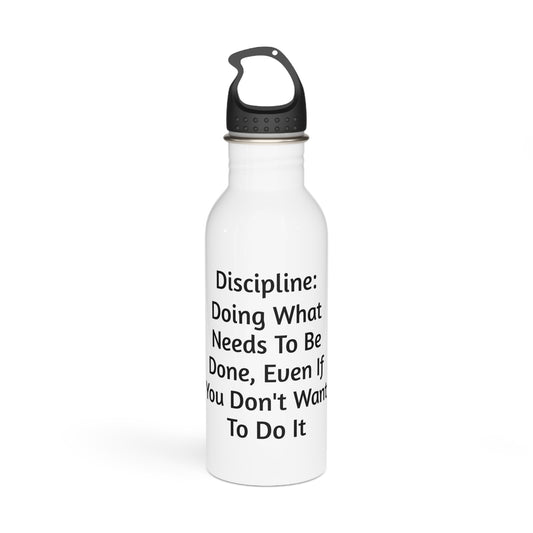 Master Self-Control Water Bottle