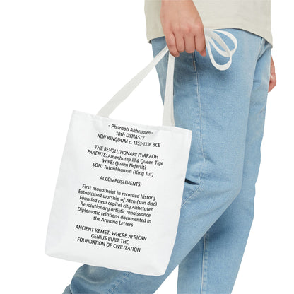 Pharaoh Akhenaten Tote Bag