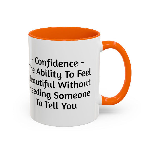 Self-Love & Confidence Quote Coffee Mug | Inspirational Gift
