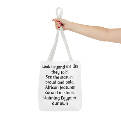 Ancient Egypt's African Truth Tote Bag