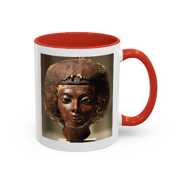 Queen Tiye Mug | Kemet's True Zenith | Ancient African Queen from Upper Egypt
