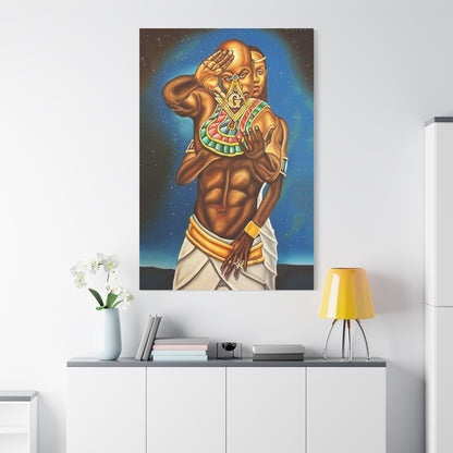 Sacred Brotherhood - Masonic Eastern Star Framed Print
