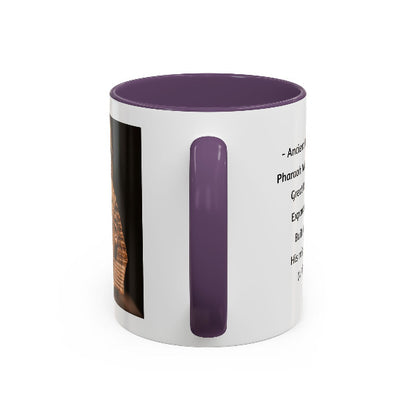 Pharaoh Amenhotep III Mug | Ancient Power. Kemet's Zenith | African Royalty & Legacy