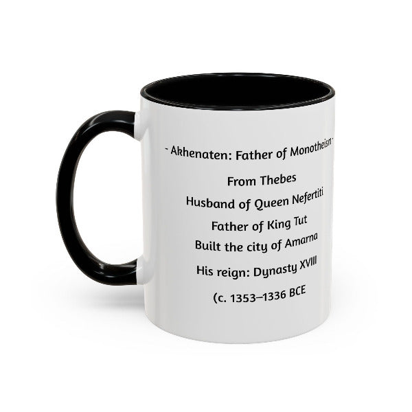 The Akhenaten Legacy Mug: Father of Monotheism | Ancient Egypt History