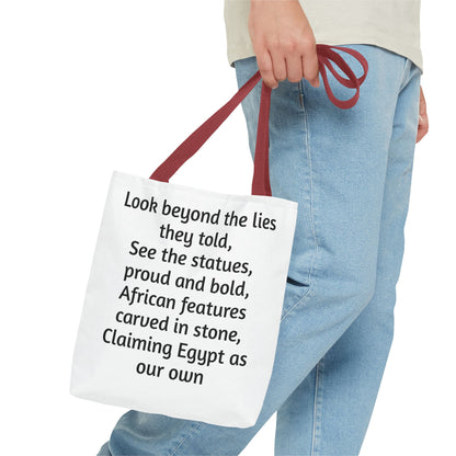 Ancient Egypt's African Truth Tote Bag