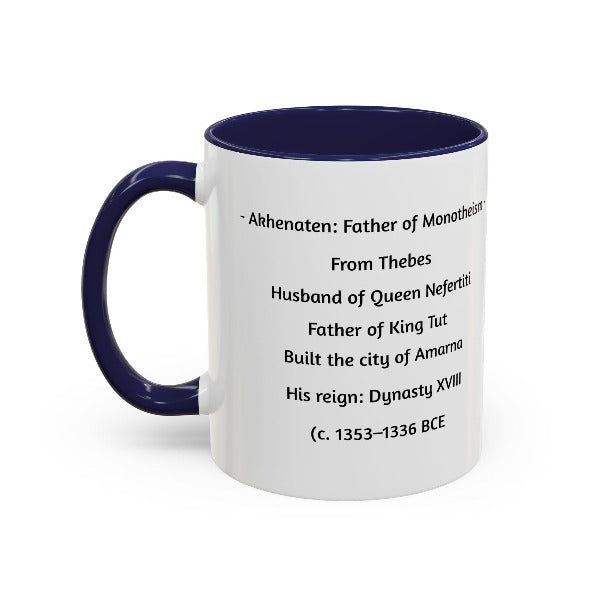 The Akhenaten Legacy Mug: Father of Monotheism | Ancient Egypt History
