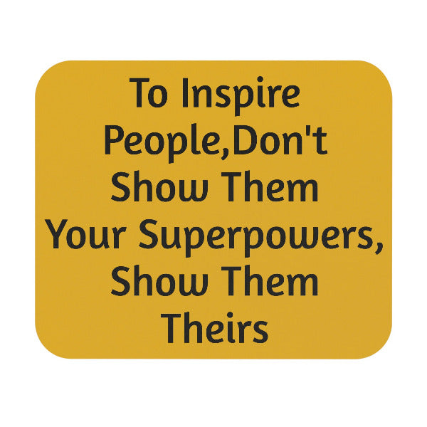Leadership & Mentorship Motivational Mousepad