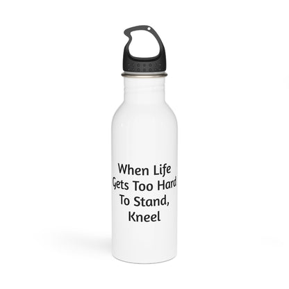 Find Strength In Humility Motivational Water Bottle