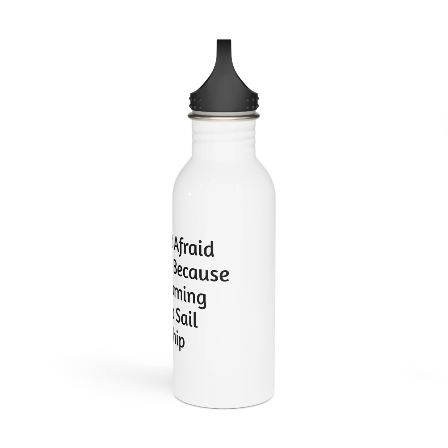 Conquer The Storms Motivational Water Bottle