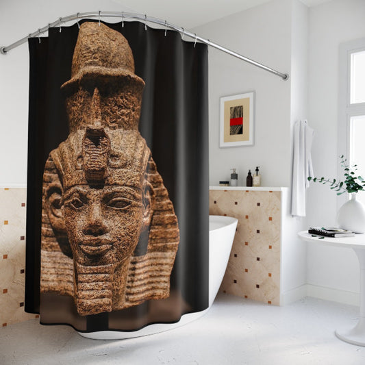 Pharaoh Amenhotep III: The Golden Age King Shower Curtain