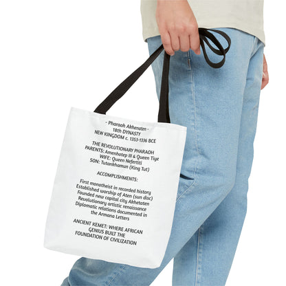 Pharaoh Akhenaten Tote Bag