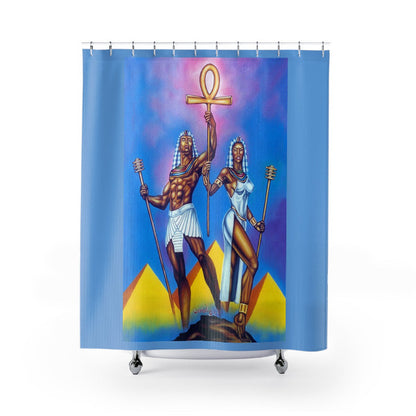 Royal Ancestry Shower Curtain - African Kings & Queens of Kemet