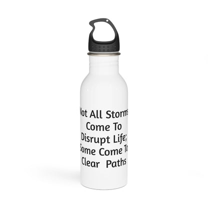 Positive Outlook Stainless Steel Water Bottle | Overcoming Challenges