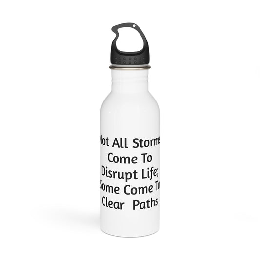 Positive Outlook Stainless Steel Water Bottle | Overcoming Challenges