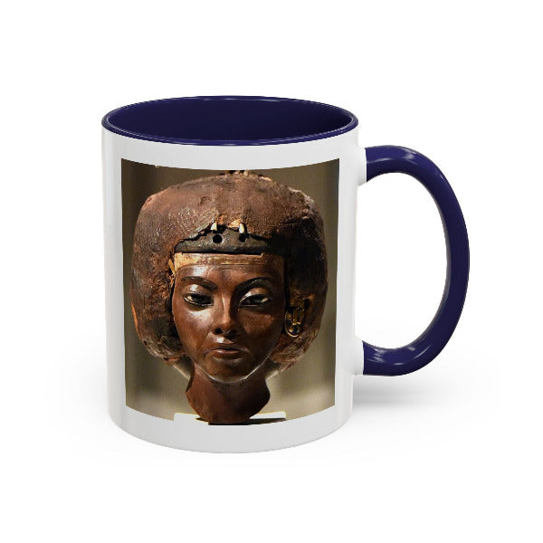 Queen Tiye Mug | Kemet's True Zenith | Ancient African Queen from Upper Egypt