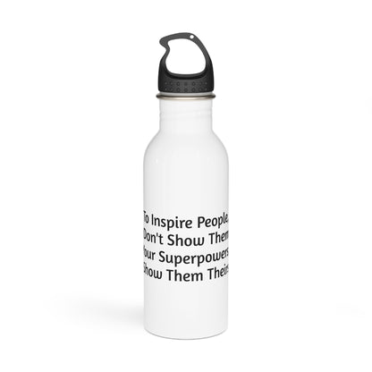 Leadership & Mentorship Motivational Water Bottle