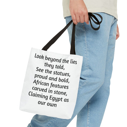 Ancient Egypt's African Truth Tote Bag