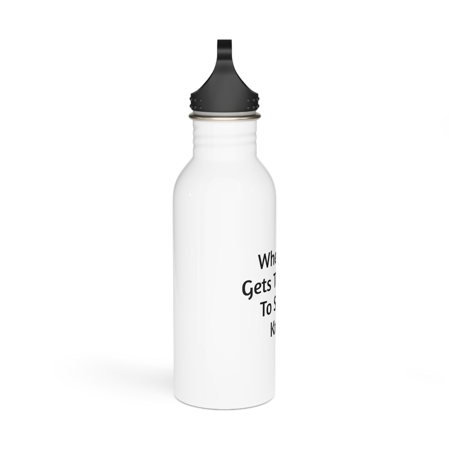 Find Strength In Humility Motivational Water Bottle
