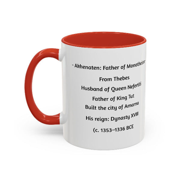 The Akhenaten Legacy Mug: Father of Monotheism | Ancient Egypt History