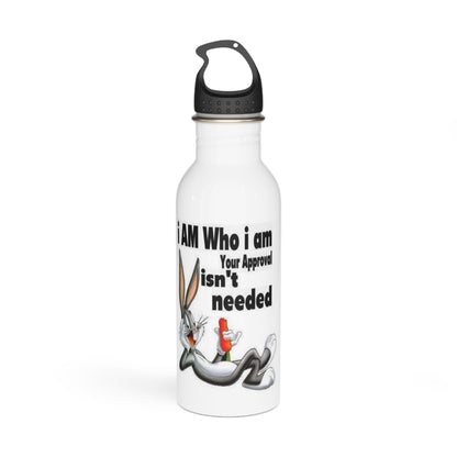 Bugs Bunny Water Bottle - Fun Stainless Steel Reusable Flask, Cartoon Gift for Kids and Adults, Summer Hydration